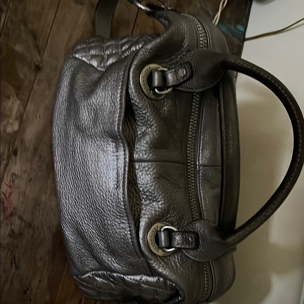 Metallic Leather Men's / Women’s Bag - Picture 3 of 6